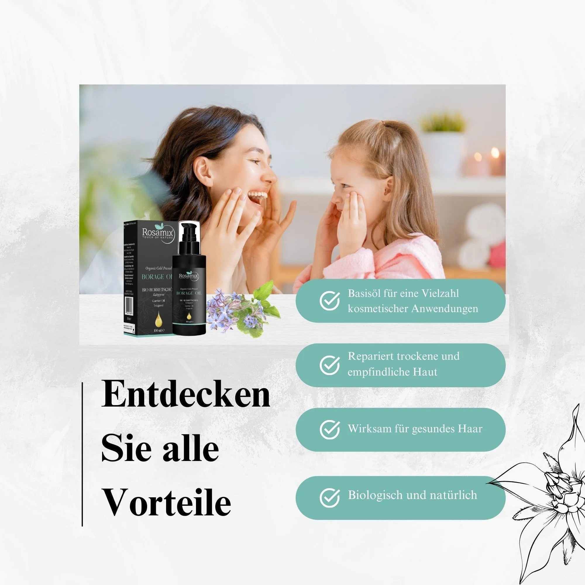 Bio Borretschöl Kaltgepresst