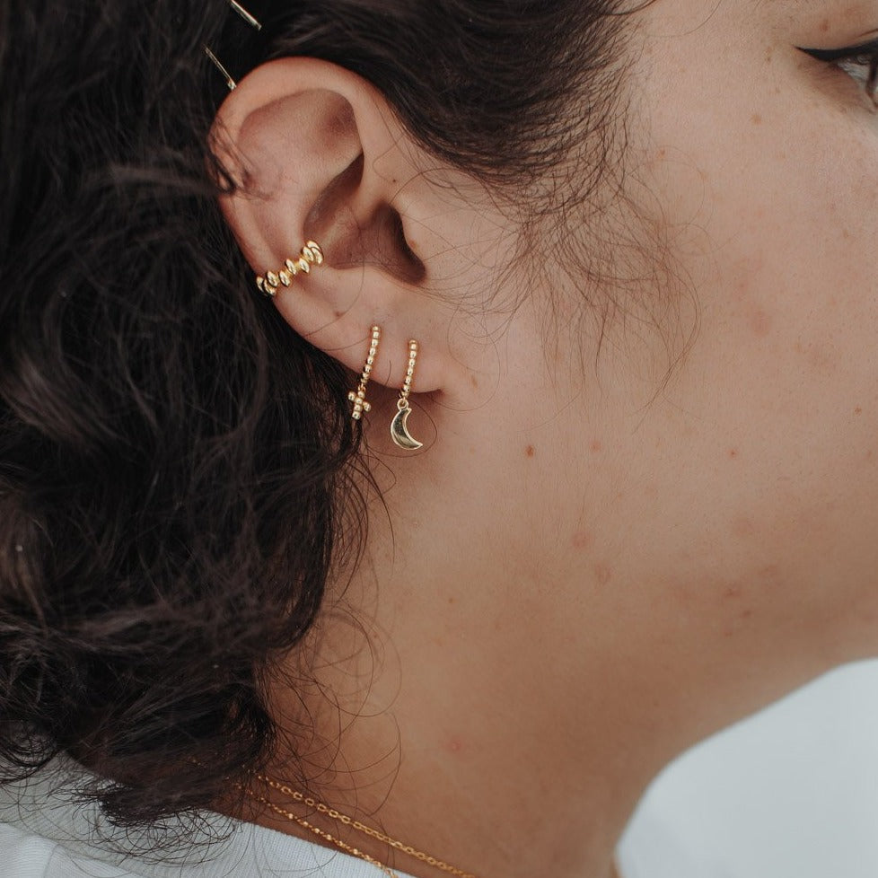LUNA HOOPS 1CM