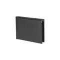 K10812AB | Men's Wallet in Saffiano Genuine Leather. Black color. 8 slots for credit cards. Size when closed: 12.5 x 9.5 x 1 cm. Packaging: hard bottom/cover Gift Box